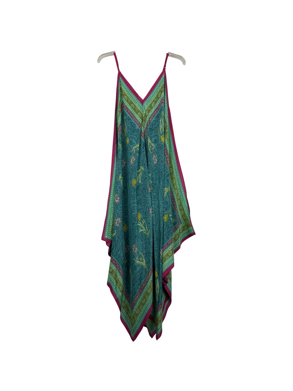 Anthropologie Holding Horses Silk Handkerchief Scarf Dress - Picture 3 of 6